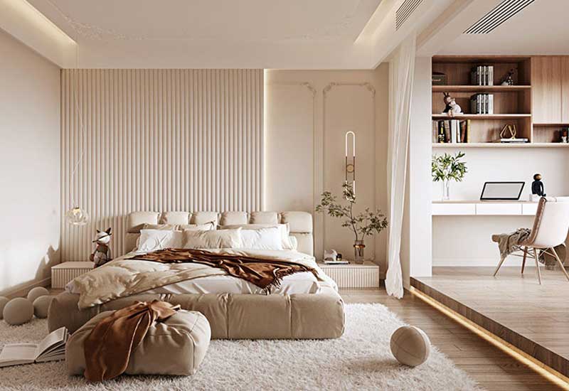 郑州家装设计:小户型显拥挤?5 个 "视觉扩容" 设计技巧